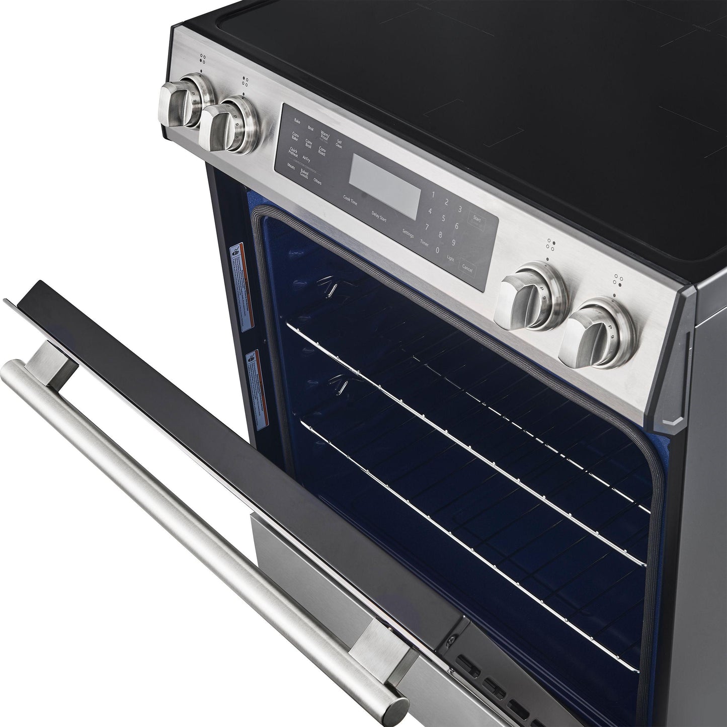 Forno FFSIN090530 Espresso Donatello 30-Inch Slide-In Induction Range Stainless-Steel