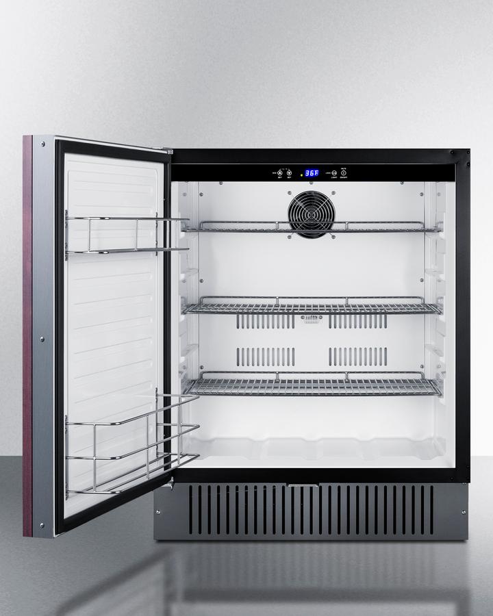 Summit FF27BSSIFLHD 27" Wide Built-In All-Refrigerator (Panel Not Included)