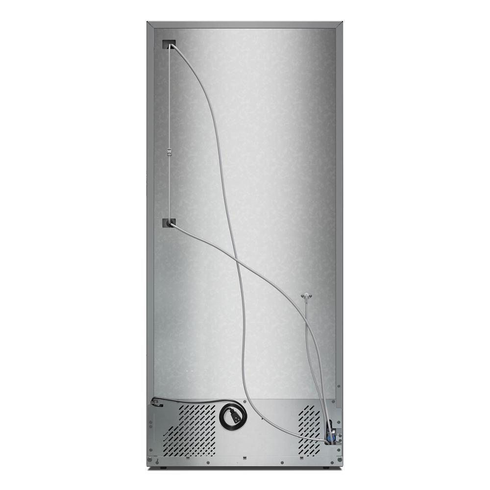 Kitchenaid KRFF330SPS 20 Cu. Ft. 30-Inch Width Standard Depth French Door Refrigerator With Printshield® Finish And Interior Dispense