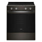 Whirlpool WSES4530TV 30-Inch Electric Smart Range With Air Cooking Technology And Steam Clean