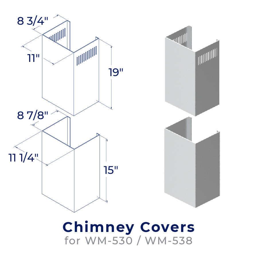 Hauslane CHK001 Chimney Cover Kit - Chk001 (Wm-530 Wm-538) Range Hood Accessories