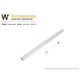 Jennair W10113901A Slide-In Range Rear Filler Kit, Stainless Steel