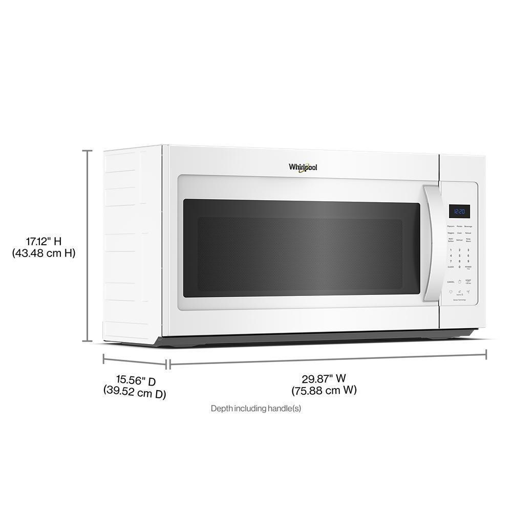 Whirlpool WMMS3230SW 1.9 Cu Ft. Over The Range Microwave With Sensor Cooking Technology - 1000 Watts