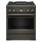 Kitchenaid KFDS930SBE 30-Inch 4 Burner Commercial-Style Dual Fuel Range With No Preheat Air Fry Mode