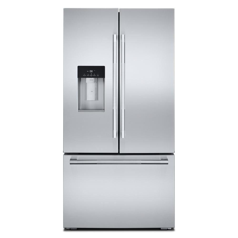 Jennair JFFCCE72SL Rise™ 36" Counter-Depth French Door Refrigerator With External Dispenser