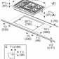 Bosch NGMP059UC Benchmark® Gas Cooktop 30