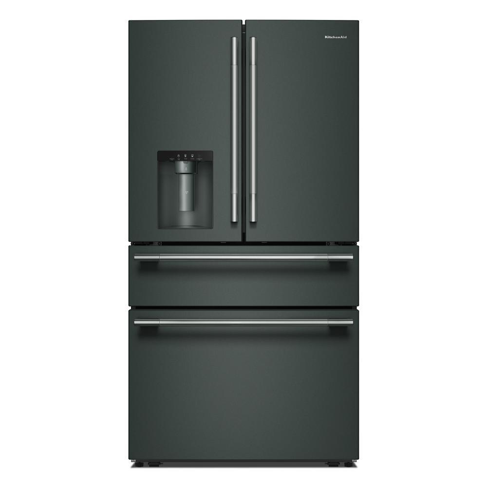 Kitchenaid KRMF436SJP 29 Cu. Ft. French Door Refrigerator With Exterior Water And Ice And Freshchill™ Full-Width Refrigerated Drawer