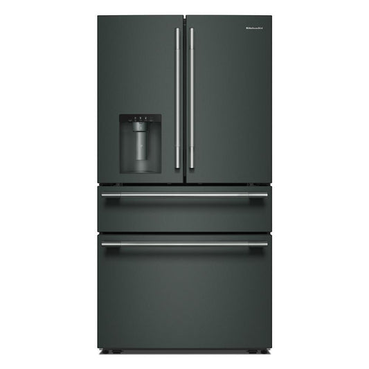 Kitchenaid KRMF436SJP 29 Cu. Ft. French Door Refrigerator With Exterior Water And Ice And Freshchill™ Full-Width Refrigerated Drawer