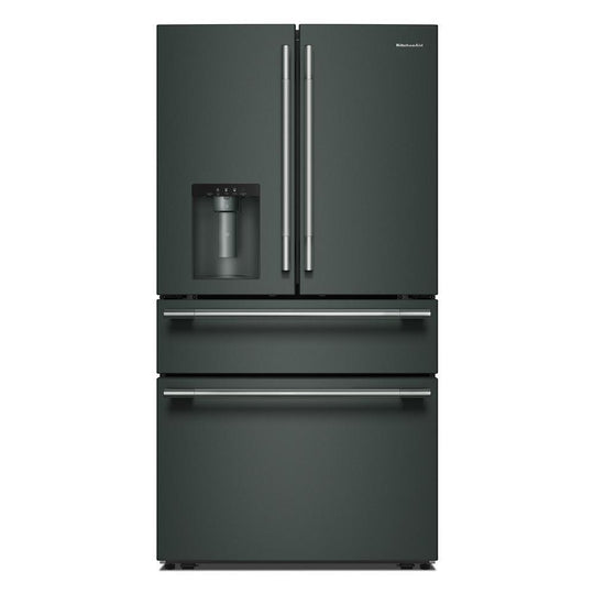 Kitchenaid KRMF436SJP 29 Cu. Ft. French Door Refrigerator With Exterior Water And Ice And Freshchill&#8482; Full-Width Refrigerated Drawer