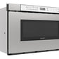 Sharp SMD2430MS Sharp 24 In. 1.2 Cu. Ft. Built-In Microwave Drawer™ Oven In Stainless Steel