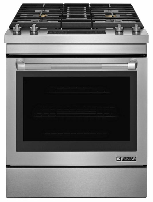 Jennair JDS1750FP Pro-Style® 30" Dual-Fuel Downdraft Range - Pro Style Stainless
