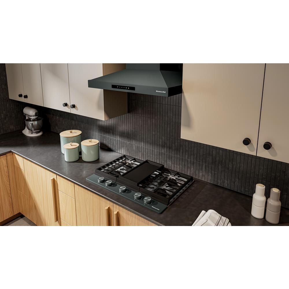 Kitchenaid KCGK730SJP Kitchenaid® 30 In. Gas Cooktop With 5 Burners And Integrated Wok Grate