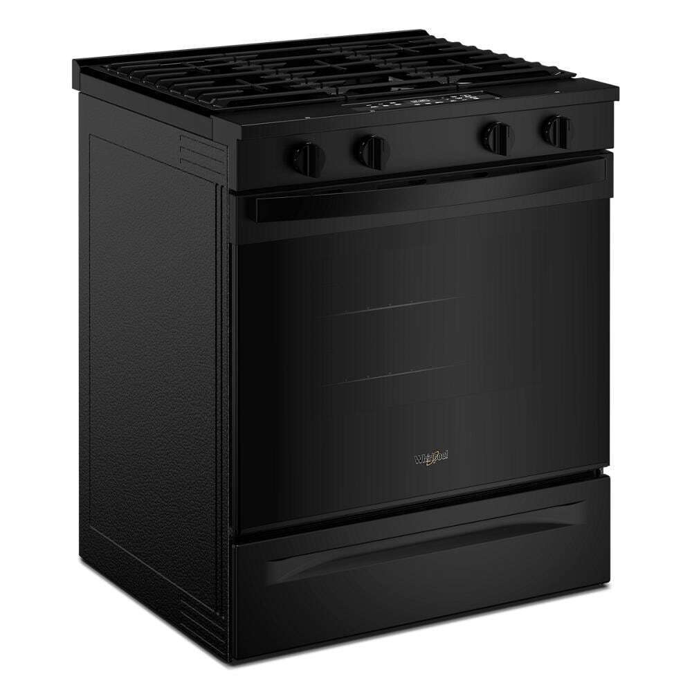 Whirlpool WSGS3330TB 30-Inch Gas Range With No Preheat Mode And Slow Cook