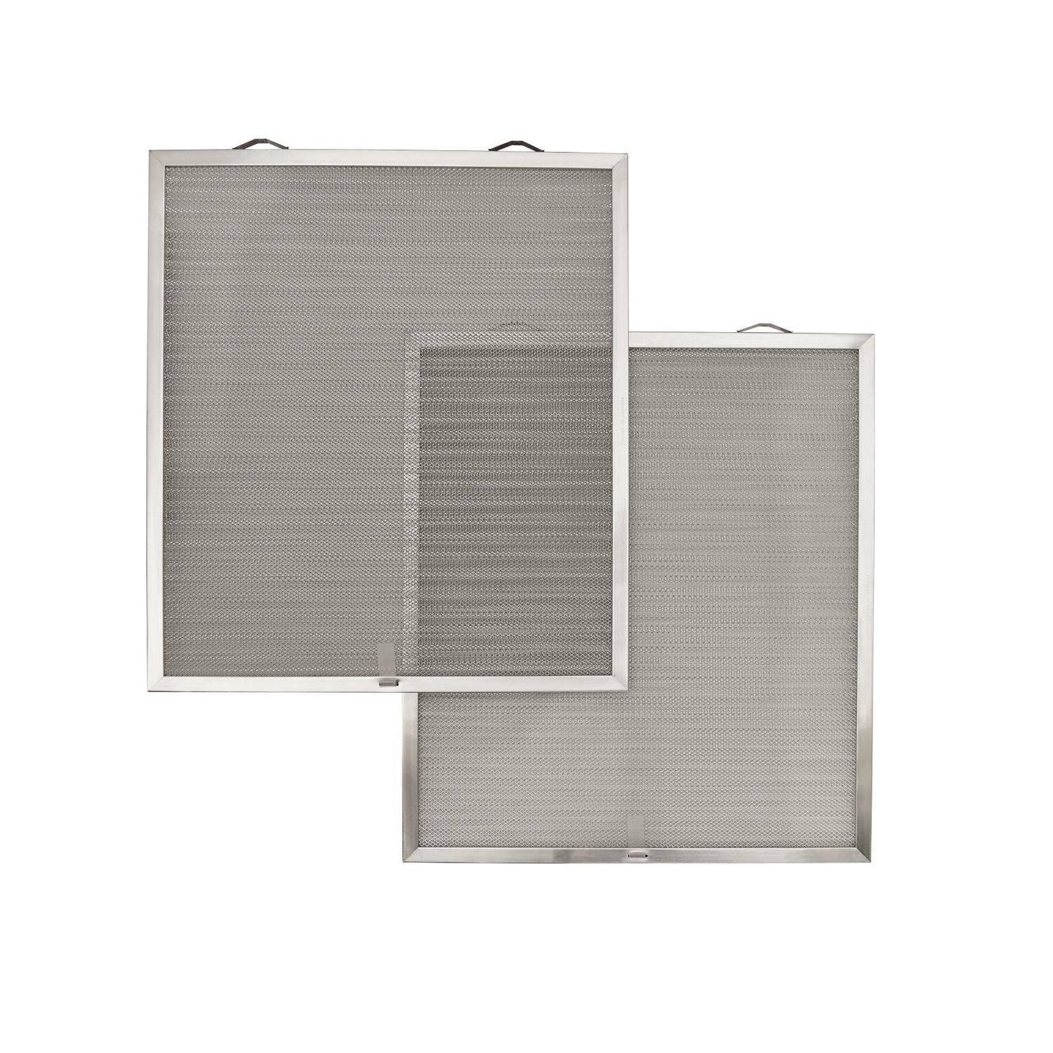 Broan S99010430003 Broan-Nutone® Genuine Replacement Aluminum Filter For 36" Range Hoods, 15-3/4" X 16-7/8", Fits Select Models, (2-Pack)