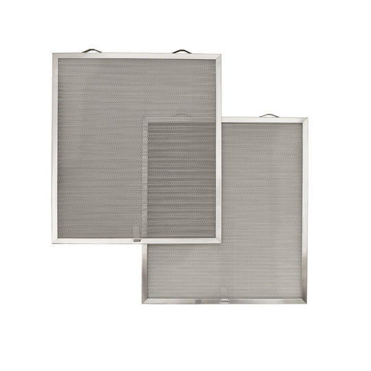 Broan S99010430003 Broan-Nutone® Genuine Replacement Aluminum Filter For 36" Range Hoods, 15-3/4" X 16-7/8", Fits Select Models, (2-Pack)