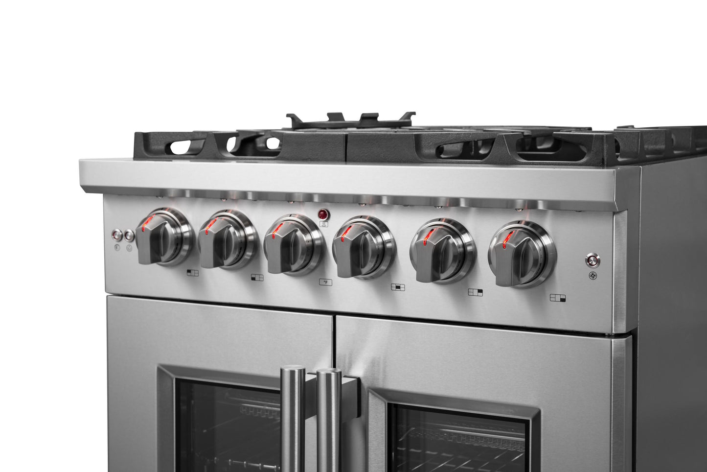 Forno FFSGS643930 Forno Massimo 30" Freestanding French Door Gas Convection Range