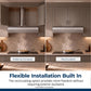 Sharp SHN3033MS 30 In. Convertible Under Cabinet Range Hood In Stainless Steel With Included Grease Filters