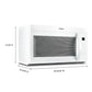 Whirlpool WMMS3330RW 30 W 1.9 Cu. Ft Over The Range Microwave With Sensor Cooking