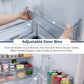 Sharp SJB1045SNS 10.4 Cu. Ft. Counter Depth 24 In. Bottom Freezer 2-Door Refrigerator With Reversible Door In Stainless Steel