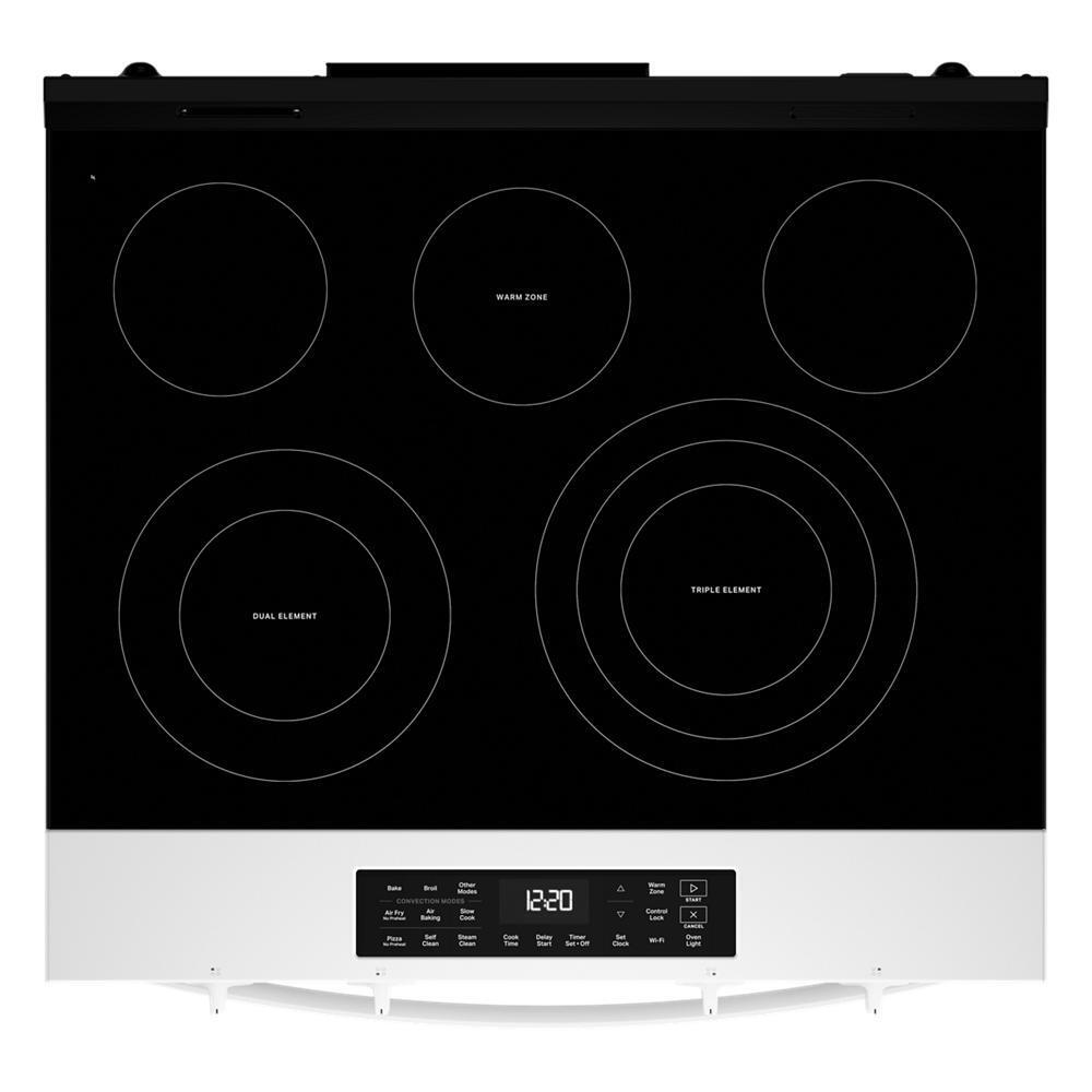 Whirlpool WSES5030SB 30-Inch Electric Smart Range - Thumbnail 3