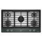 Kitchenaid KCGK736SJP Kitchenaid® 36 In. Gas Cooktop With 5 Burners And Integrated Wok Grate