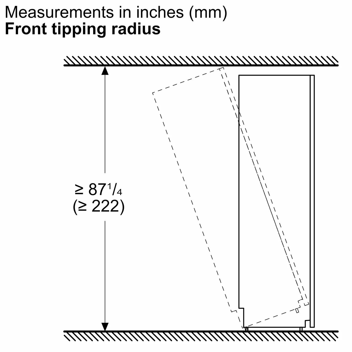 Bosch B30IB100SP Benchmark®, Vario Built-In Fridge-Freezer With Freezer At Bottom, 30'', Soft Close Flat Hinge