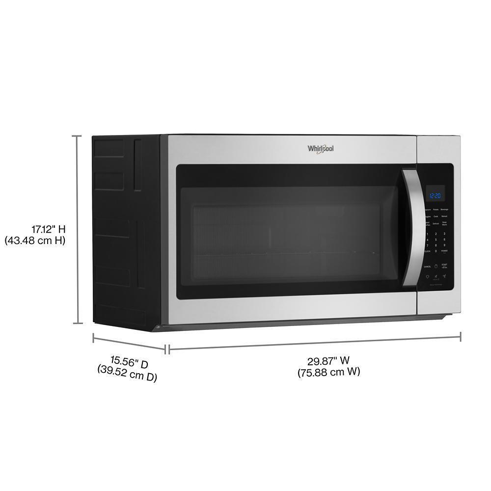 Whirlpool WMMS3230SS 1.9 Cu Ft. Over The Range Microwave With Sensor Cooking Technology - 1000 Watts