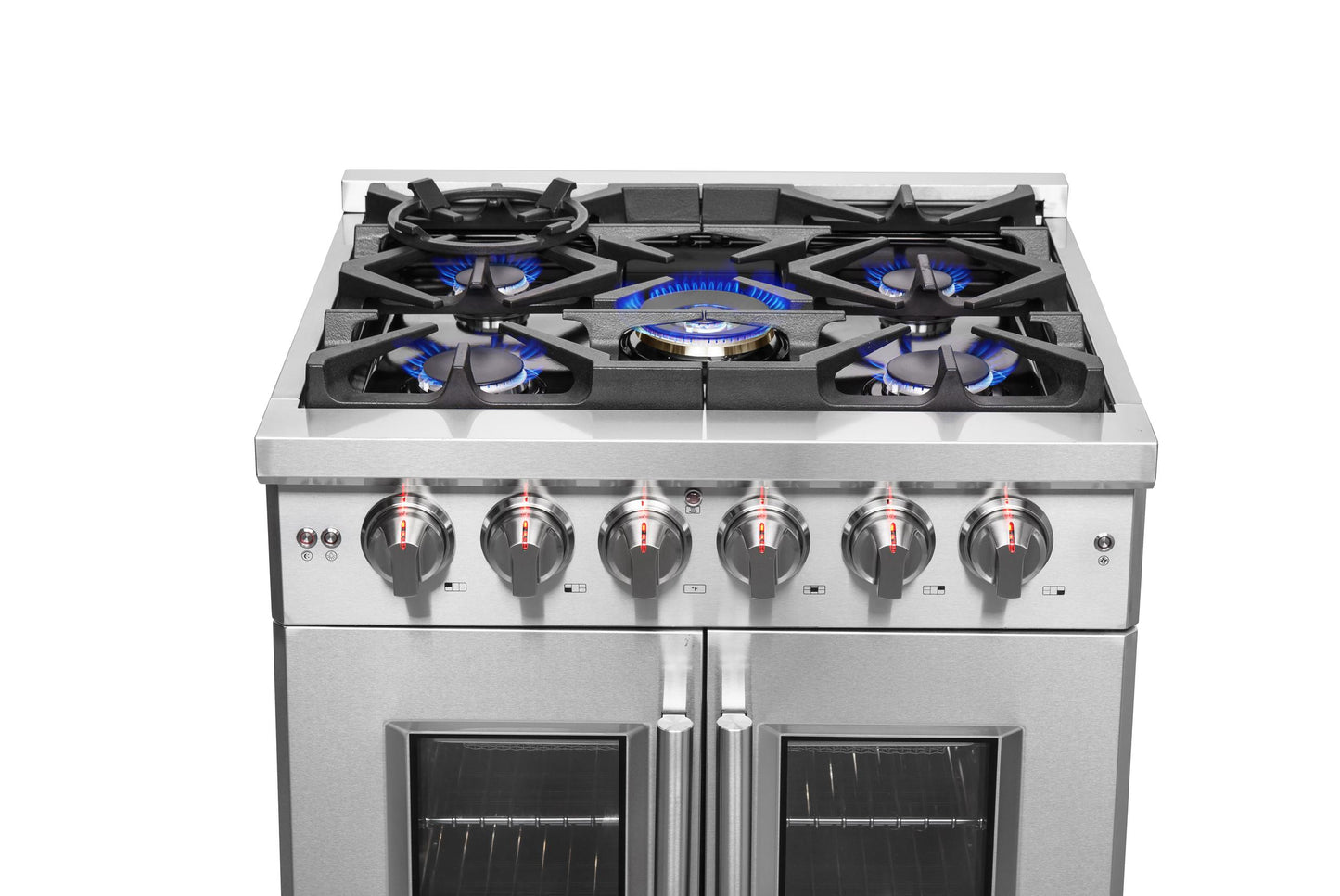 Forno FFSGS643930 Forno Massimo 30" Freestanding French Door Gas Convection Range