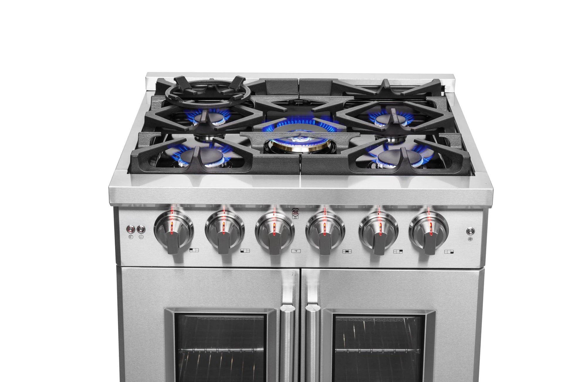 Forno FFSGS643930 Forno Massimo 30" Freestanding French Door Gas Convection Range