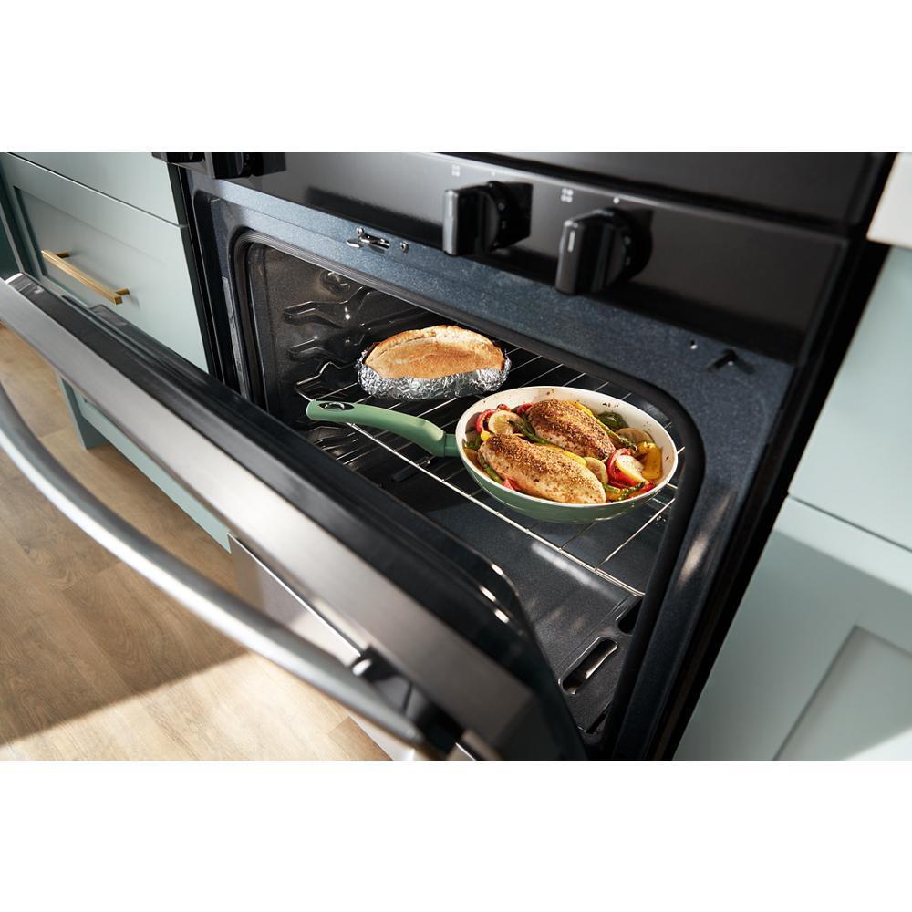 Whirlpool WFGS3530RB 30-Inch Self Clean Gas Range With No Preheat Mode