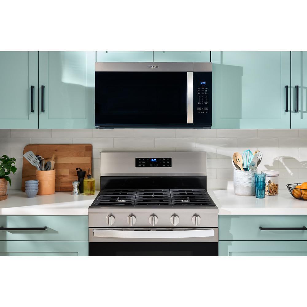 Whirlpool WMML5530RZ 1.1 Cu. Ft. Smart Low Profile Microwave Hood Combination With 450 Crm 4-Speed Venting