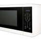 Sharp SMC1461KW Sharp 1.4 Cu. Ft. 1100W White Countertop Microwave Oven