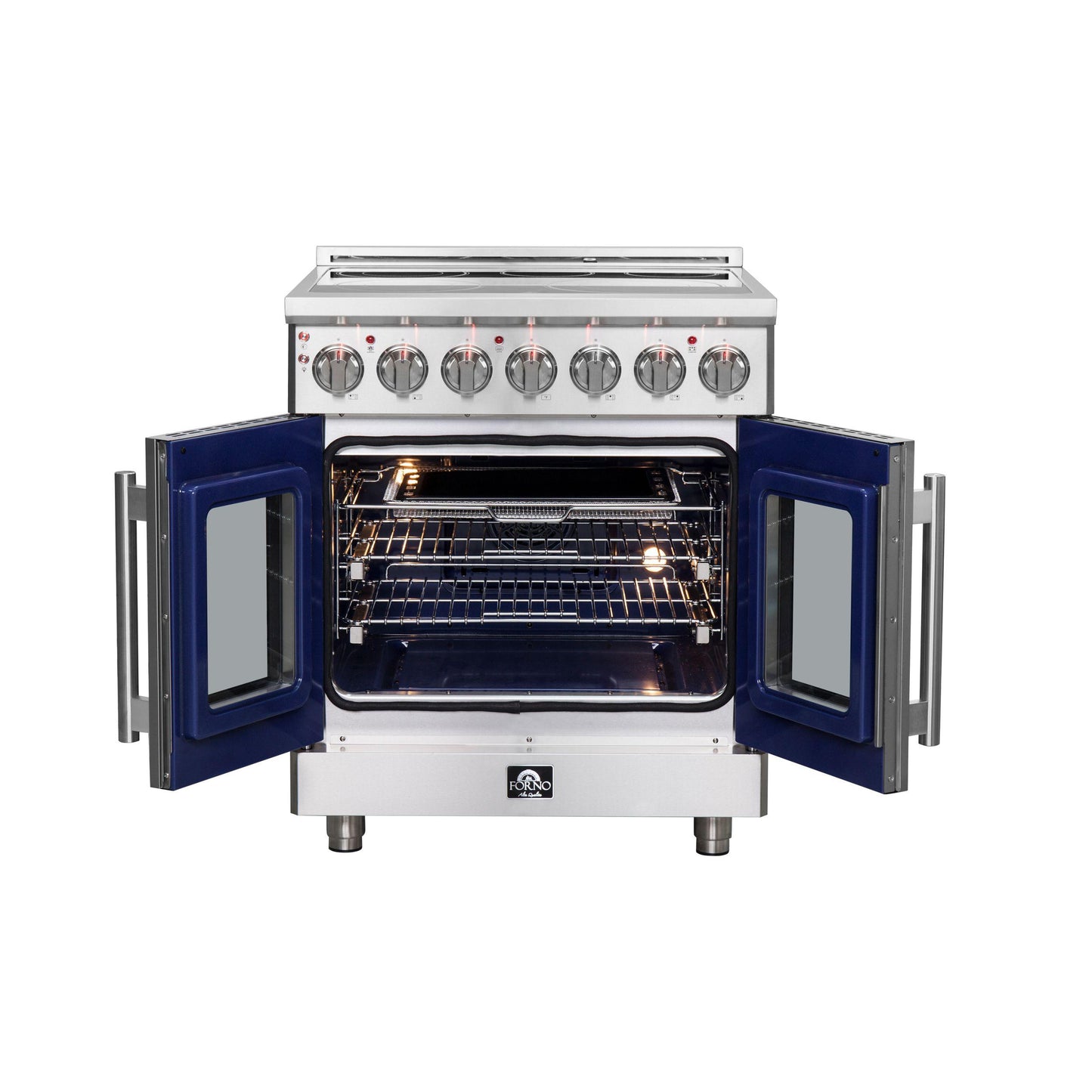 Forno FFSEL695530 Forno Massimo 30" Freestanding French Door Electric Range