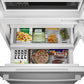 Bosch B30BB130SS Benchmark®, Vario Built-In Fridge-Freezer With Freezer At Bottom, 30'', Soft Close Flat Hinge