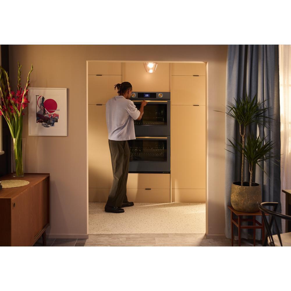 Kitchenaid KOED930SJP 30-Inch Smart Electric Double Wall Oven With Intelligent Cooking Camera - Juniper