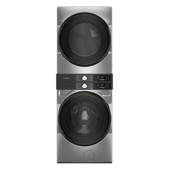 Whirlpool WGF5727TR Smart Energy Star® Front Load Laundry Tower With Uv Clean Technology & Freshflowtm Vent System 4.5 Cu. Ft. Washer & 7.4 Cu. Ft. Gas Dryer