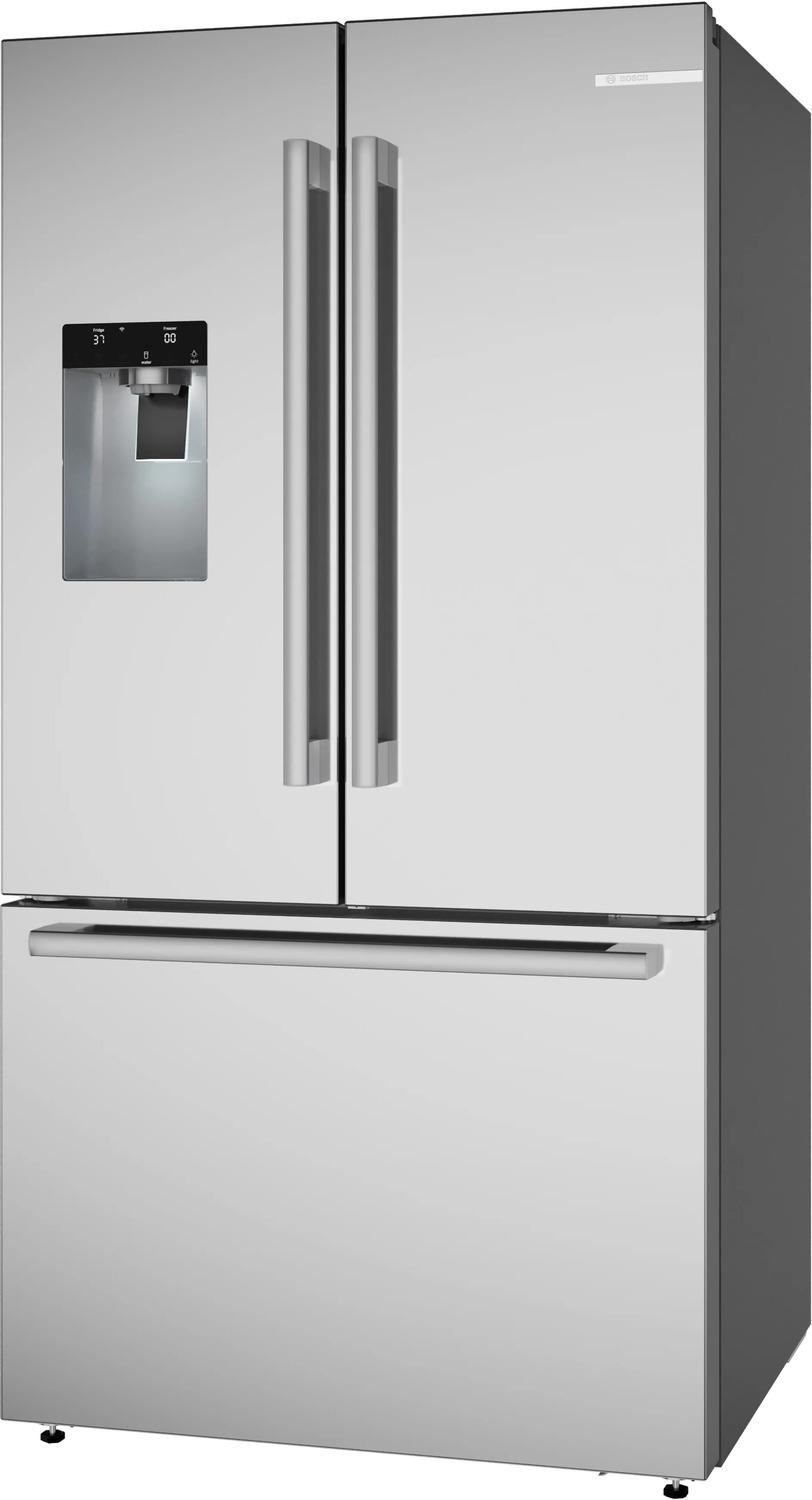 Bosch B36FD52SNS 500 Series French Door Bottom Mount Refrigerator 36" Stainless Steel (With Anti-Fingerprint)