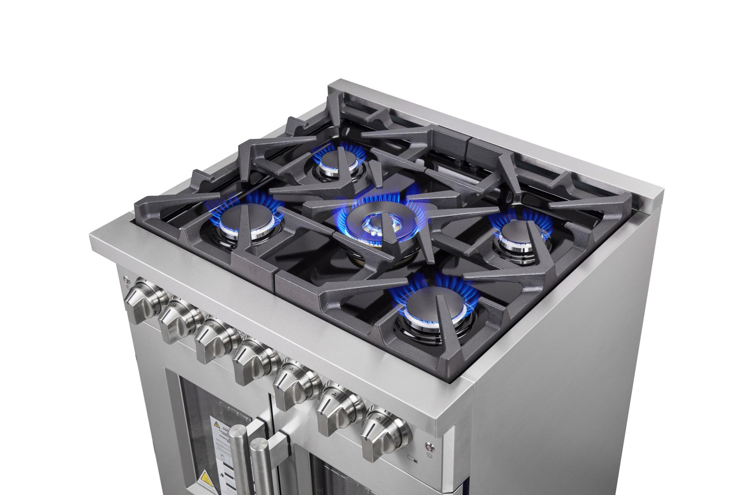 Forno FFSGS632530 Forno Massimo 30" Freestanding French Door Dual Fuel Range