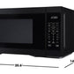 Sharp SMC1161KB Sharp 1.1 Cu. Ft. 1000W Black Countertop Microwave Oven