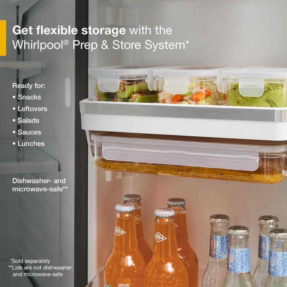 Whirlpool WRFC5236RZ 36-Inch Wide French Door Refrigerator With Dual Ice Makers - 23 Cu. Ft.