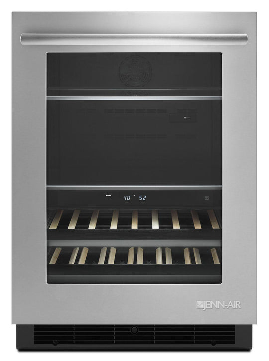 Jennair JUB24FRERS Euro-Style 24" Under Counter Beverage Center Stainless Steel