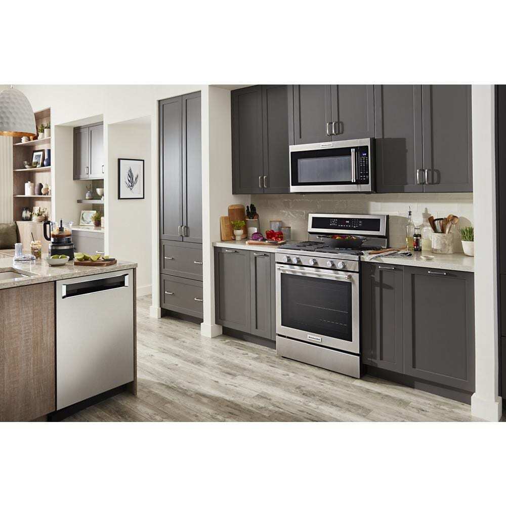 Kitchenaid KMHS120KPS 30" 1000-Watt Microwave Hood Combination