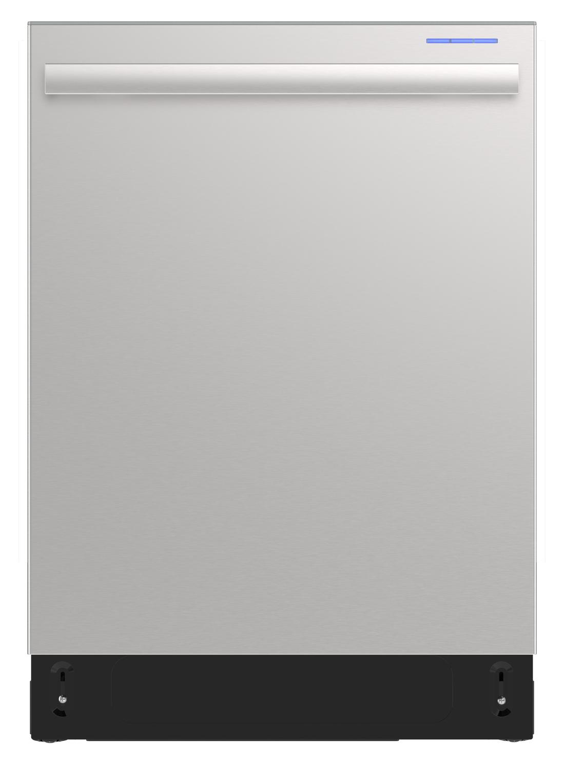 Sharp SDY6748SNS 24" Top Control Stainless Steel Handle 47 Dba Dishwasher With Auto Door Open