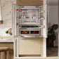Bosch B36IT100NP Benchmark®, Vario Built-In Fridge-Freezer With Freezer At Bottom, 36'', Soft Close Flat Hinge