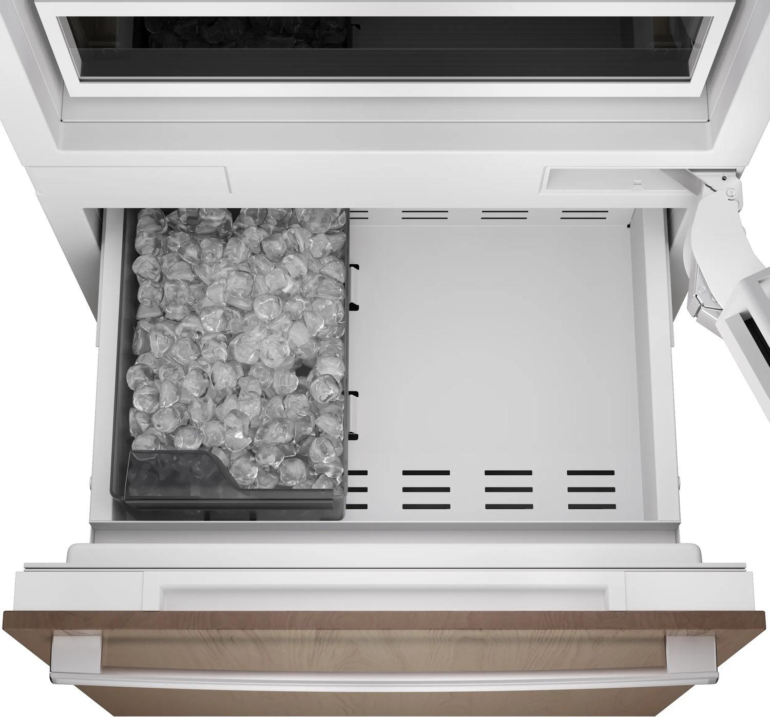 Bosch B30IB100SP Benchmark®, Vario Built-In Fridge-Freezer With Freezer At Bottom, 30'', Soft Close Flat Hinge