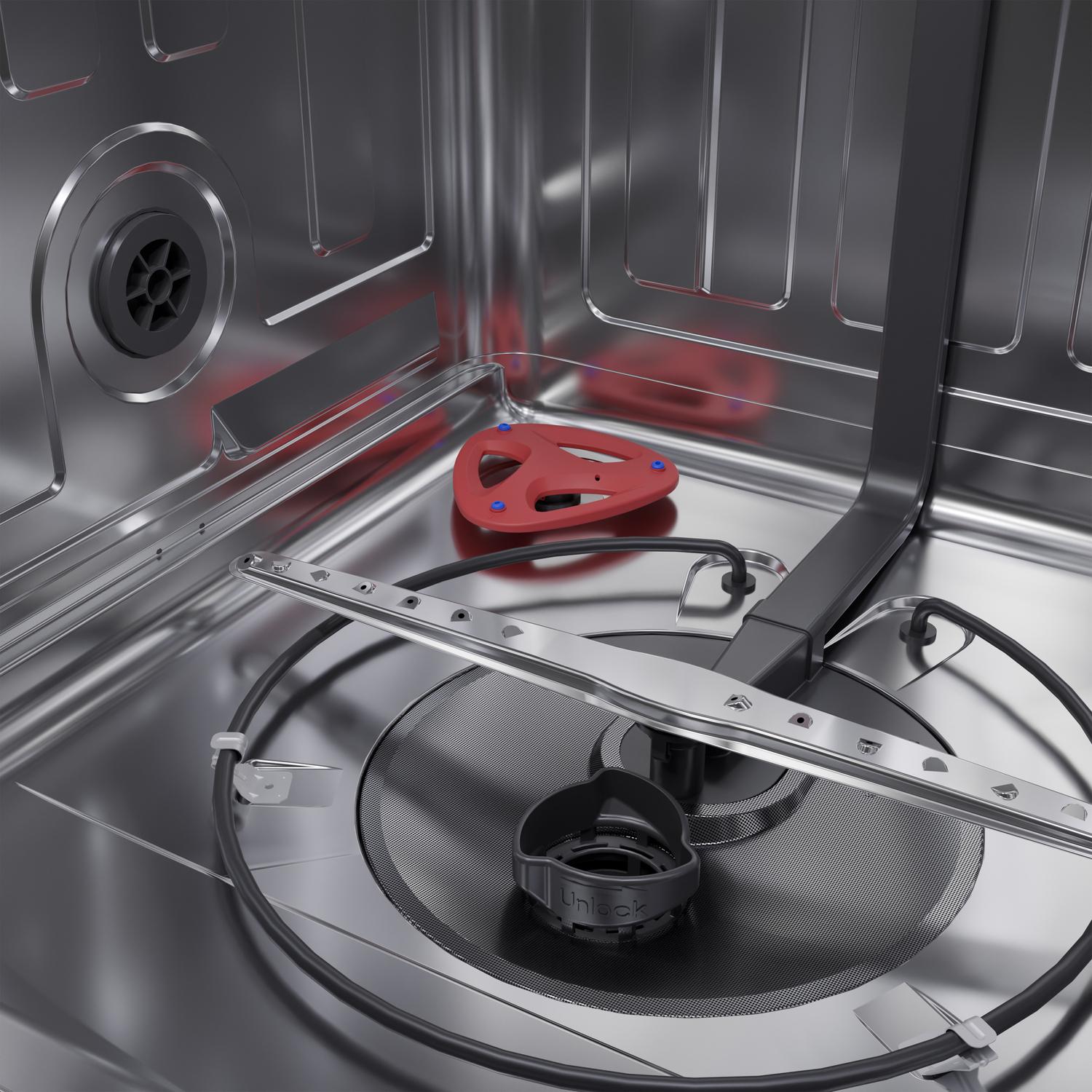 Sharp SDW6736MS Sharp 24 In. Stainless Steel 47Db Dishwasher