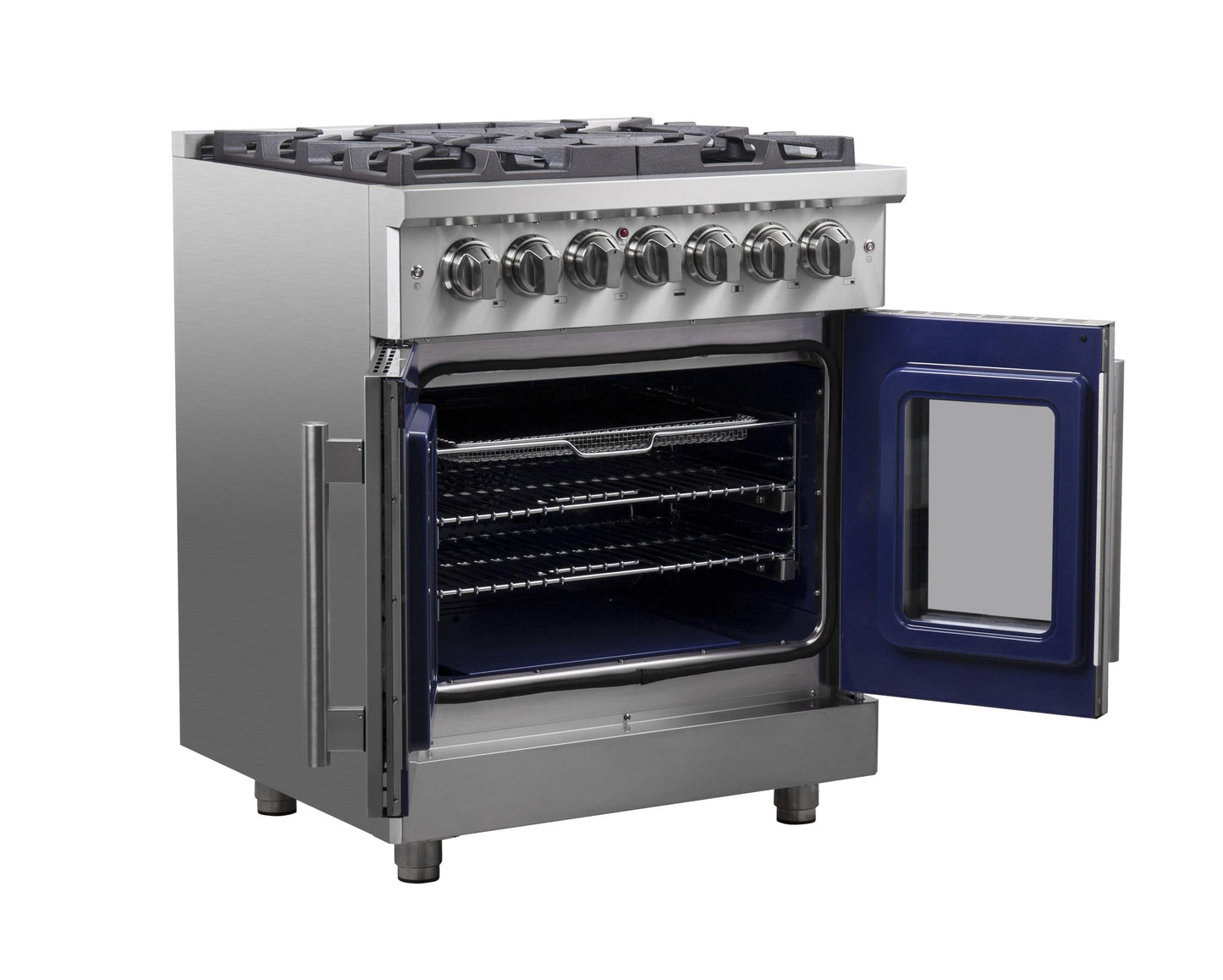 Forno FFSGS632530 Forno Massimo 30" Freestanding French Door Dual Fuel Range
