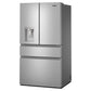 Whirlpool WRMF3536SZ Whirlpool® 29 Cu. Ft. Family-Sized Capacity French Door Refrigerator With Flexible Temperature Drawer