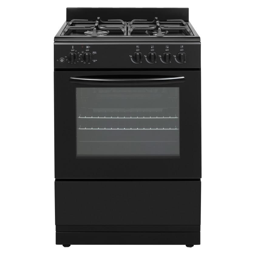 Element Appliance EGR244MCCB Element 2.4 Cu. Ft. 24 Gas Range - Black (Egr244Mccb)