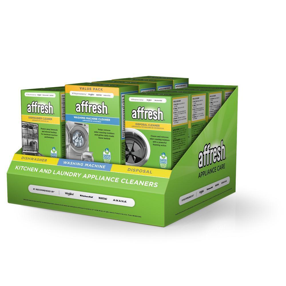 Jennair AFFCTCORE Display: 12 Ct. Assorted Affresh Appliance Cleaners In Full Color Printed Countertop Display